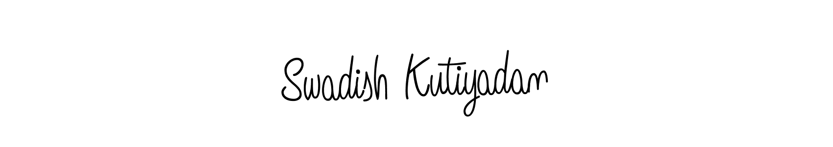 Make a short Swadish Kutiyadan signature style. Manage your documents anywhere anytime using Angelique-Rose-font-FFP. Create and add eSignatures, submit forms, share and send files easily. Swadish Kutiyadan signature style 5 images and pictures png