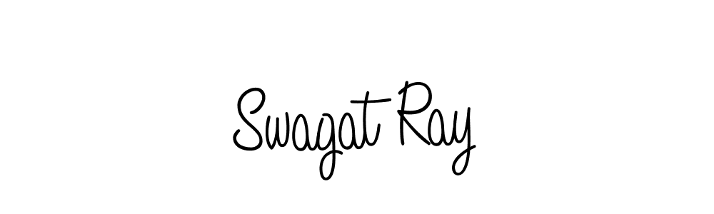 Swagat Ray stylish signature style. Best Handwritten Sign (Angelique-Rose-font-FFP) for my name. Handwritten Signature Collection Ideas for my name Swagat Ray. Swagat Ray signature style 5 images and pictures png