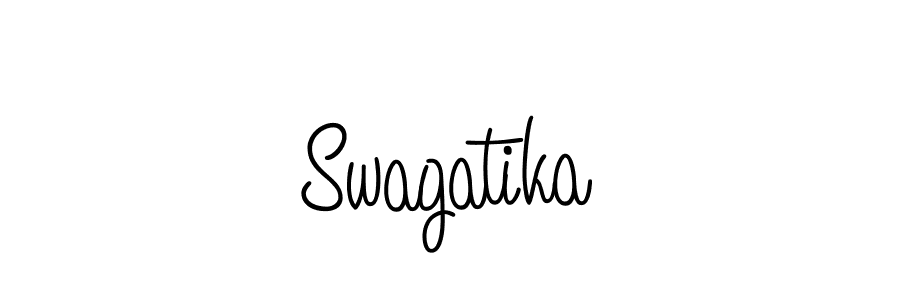 Also You can easily find your signature by using the search form. We will create Swagatika name handwritten signature images for you free of cost using Angelique-Rose-font-FFP sign style. Swagatika signature style 5 images and pictures png