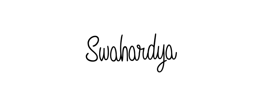 Here are the top 10 professional signature styles for the name Swahardya. These are the best autograph styles you can use for your name. Swahardya signature style 5 images and pictures png