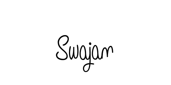 How to Draw Swajan signature style? Angelique-Rose-font-FFP is a latest design signature styles for name Swajan. Swajan signature style 5 images and pictures png