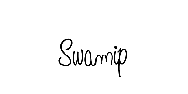 if you are searching for the best signature style for your name Swamip. so please give up your signature search. here we have designed multiple signature styles  using Angelique-Rose-font-FFP. Swamip signature style 5 images and pictures png