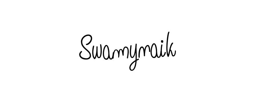 Create a beautiful signature design for name Swamynaik. With this signature (Angelique-Rose-font-FFP) fonts, you can make a handwritten signature for free. Swamynaik signature style 5 images and pictures png