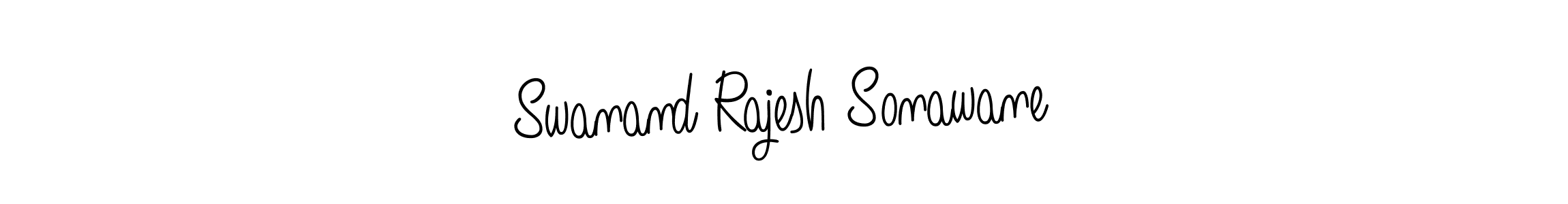 Swanand Rajesh Sonawane stylish signature style. Best Handwritten Sign (Angelique-Rose-font-FFP) for my name. Handwritten Signature Collection Ideas for my name Swanand Rajesh Sonawane. Swanand Rajesh Sonawane signature style 5 images and pictures png