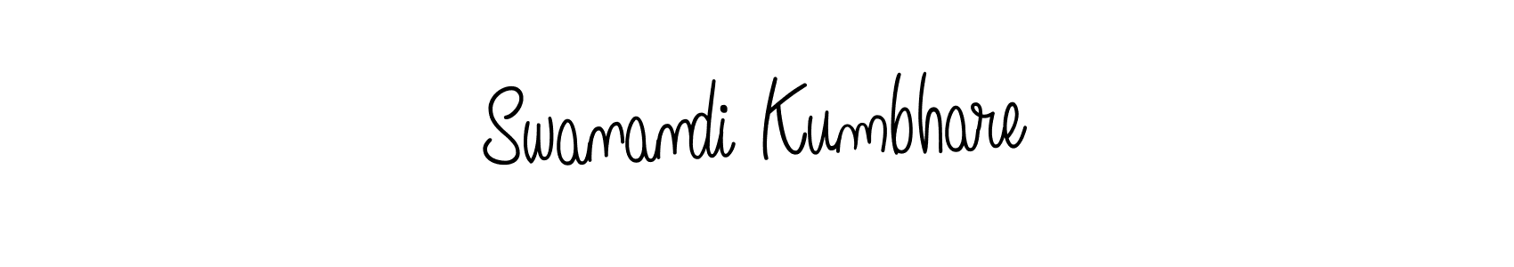 It looks lik you need a new signature style for name Swanandi Kumbhare. Design unique handwritten (Angelique-Rose-font-FFP) signature with our free signature maker in just a few clicks. Swanandi Kumbhare signature style 5 images and pictures png