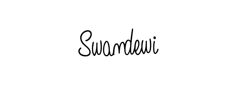 How to Draw Swandewi signature style? Angelique-Rose-font-FFP is a latest design signature styles for name Swandewi. Swandewi signature style 5 images and pictures png