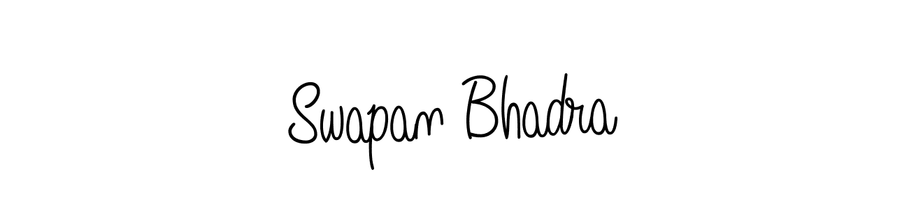 Here are the top 10 professional signature styles for the name Swapan Bhadra. These are the best autograph styles you can use for your name. Swapan Bhadra signature style 5 images and pictures png