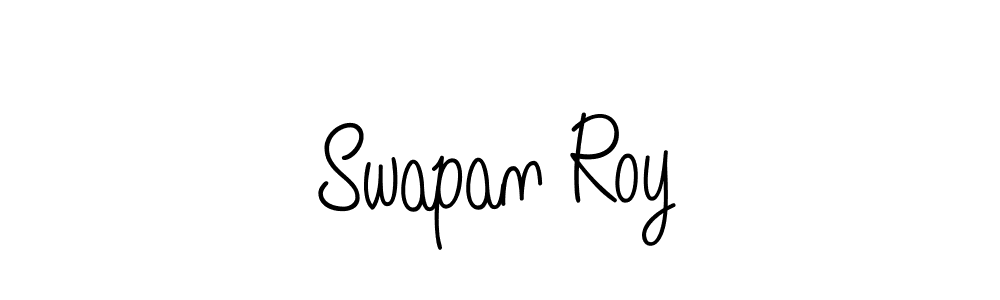 Make a beautiful signature design for name Swapan Roy. With this signature (Angelique-Rose-font-FFP) style, you can create a handwritten signature for free. Swapan Roy signature style 5 images and pictures png