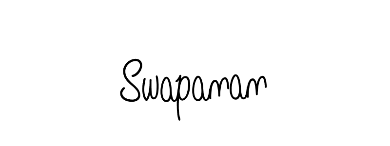Once you've used our free online signature maker to create your best signature Angelique-Rose-font-FFP style, it's time to enjoy all of the benefits that Swapanan name signing documents. Swapanan signature style 5 images and pictures png
