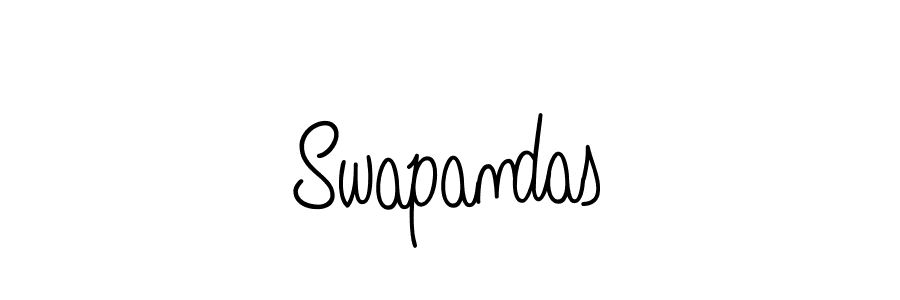 How to make Swapandas name signature. Use Angelique-Rose-font-FFP style for creating short signs online. This is the latest handwritten sign. Swapandas signature style 5 images and pictures png