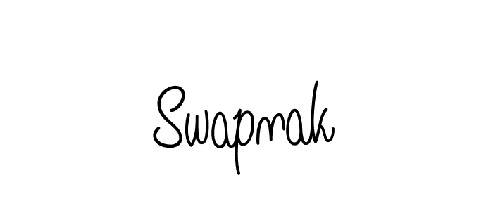 Also we have Swapnak name is the best signature style. Create professional handwritten signature collection using Angelique-Rose-font-FFP autograph style. Swapnak signature style 5 images and pictures png