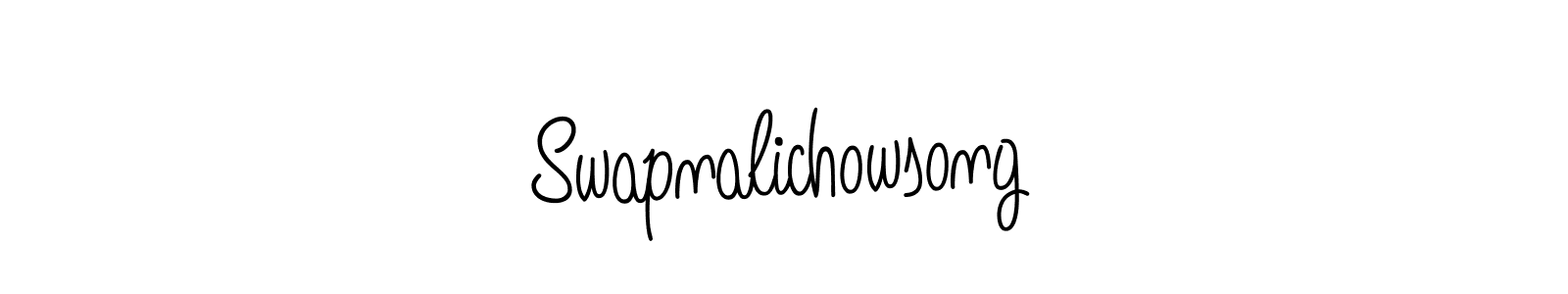 Swapnalichowsong stylish signature style. Best Handwritten Sign (Angelique-Rose-font-FFP) for my name. Handwritten Signature Collection Ideas for my name Swapnalichowsong. Swapnalichowsong signature style 5 images and pictures png