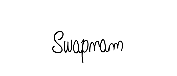 Check out images of Autograph of Swapnam name. Actor Swapnam Signature Style. Angelique-Rose-font-FFP is a professional sign style online. Swapnam signature style 5 images and pictures png