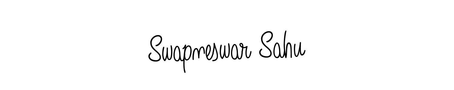 Make a beautiful signature design for name Swapneswar Sahu. With this signature (Angelique-Rose-font-FFP) style, you can create a handwritten signature for free. Swapneswar Sahu signature style 5 images and pictures png