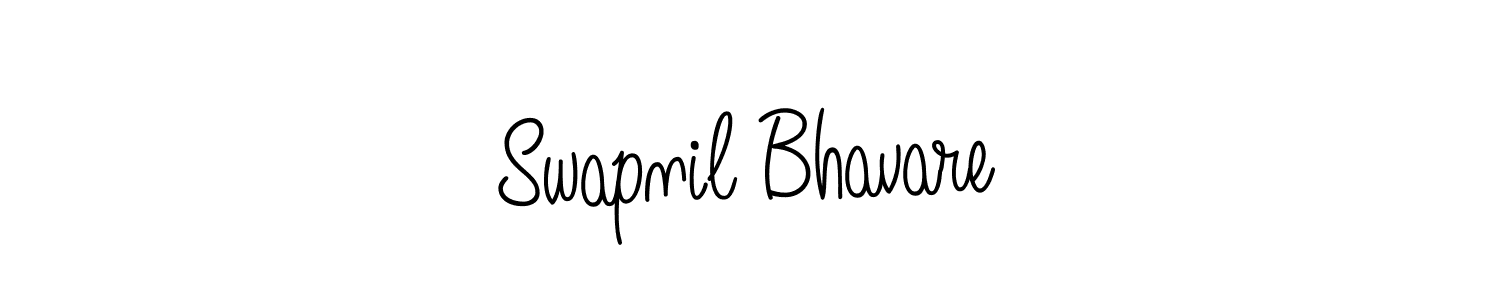 How to make Swapnil Bhavare signature? Angelique-Rose-font-FFP is a professional autograph style. Create handwritten signature for Swapnil Bhavare name. Swapnil Bhavare signature style 5 images and pictures png