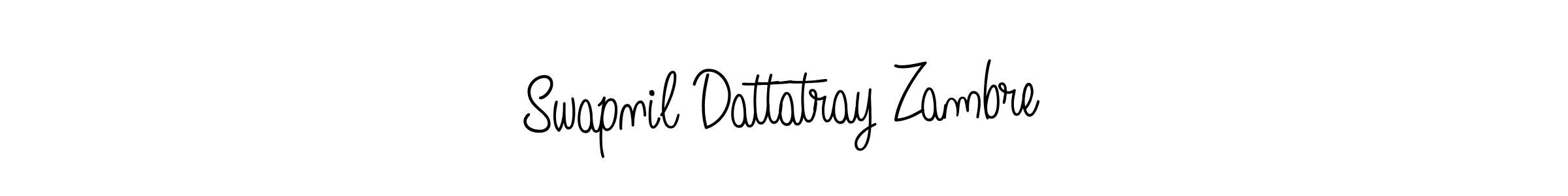 You can use this online signature creator to create a handwritten signature for the name Swapnil Dattatray Zambre. This is the best online autograph maker. Swapnil Dattatray Zambre signature style 5 images and pictures png