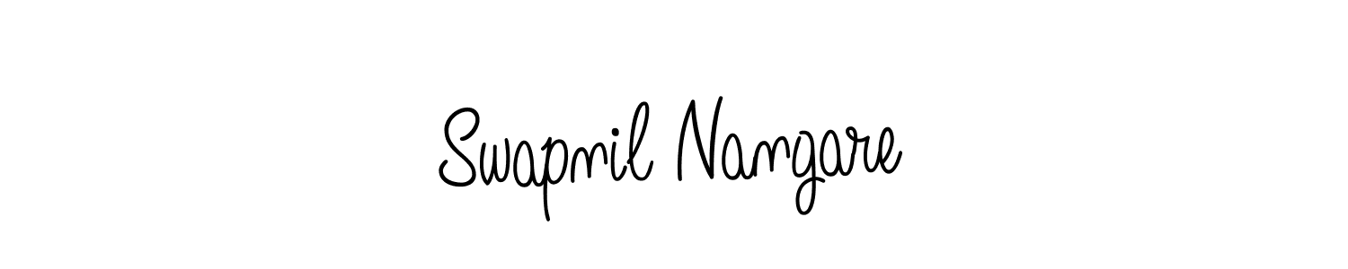 if you are searching for the best signature style for your name Swapnil Nangare. so please give up your signature search. here we have designed multiple signature styles  using Angelique-Rose-font-FFP. Swapnil Nangare signature style 5 images and pictures png