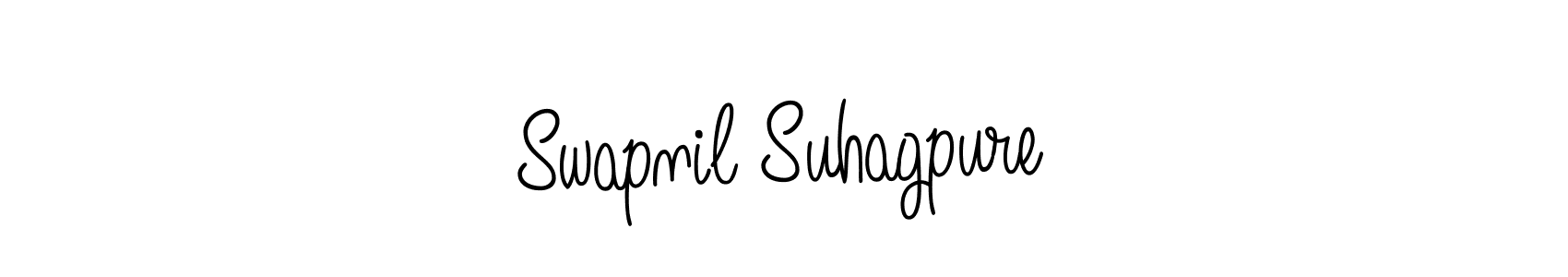 How to make Swapnil Suhagpure signature? Angelique-Rose-font-FFP is a professional autograph style. Create handwritten signature for Swapnil Suhagpure name. Swapnil Suhagpure signature style 5 images and pictures png