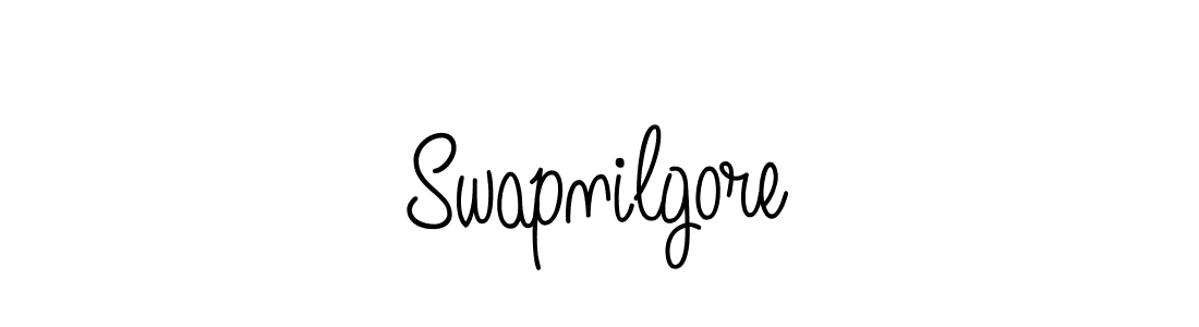 Swapnilgore stylish signature style. Best Handwritten Sign (Angelique-Rose-font-FFP) for my name. Handwritten Signature Collection Ideas for my name Swapnilgore. Swapnilgore signature style 5 images and pictures png