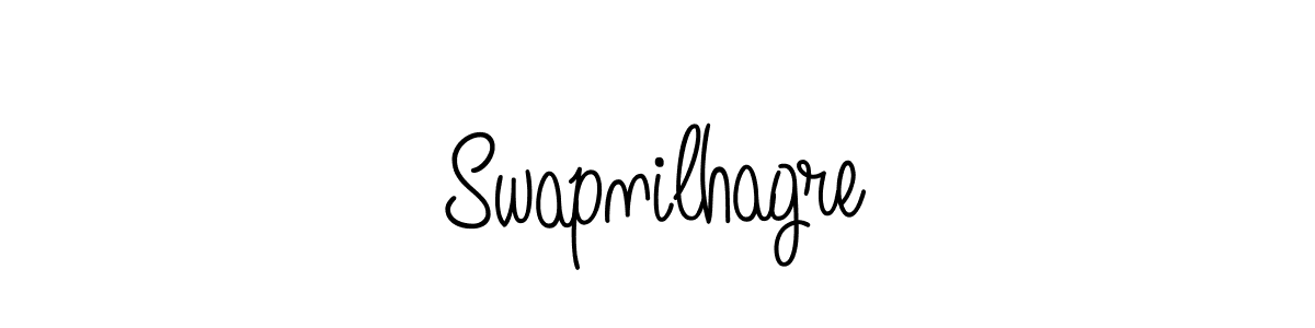 Use a signature maker to create a handwritten signature online. With this signature software, you can design (Angelique-Rose-font-FFP) your own signature for name Swapnilhagre. Swapnilhagre signature style 5 images and pictures png