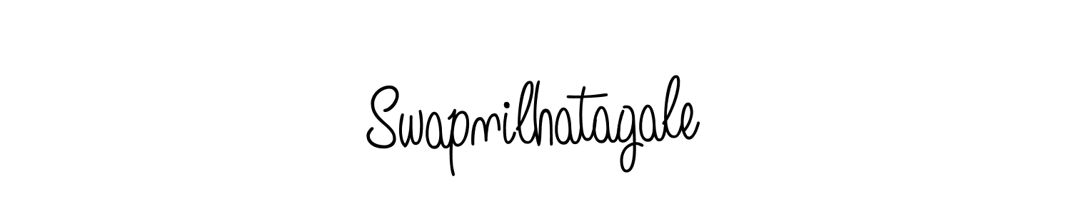 Make a short Swapnilhatagale signature style. Manage your documents anywhere anytime using Angelique-Rose-font-FFP. Create and add eSignatures, submit forms, share and send files easily. Swapnilhatagale signature style 5 images and pictures png