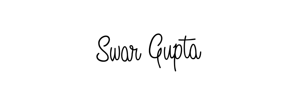 if you are searching for the best signature style for your name Swar Gupta. so please give up your signature search. here we have designed multiple signature styles  using Angelique-Rose-font-FFP. Swar Gupta signature style 5 images and pictures png