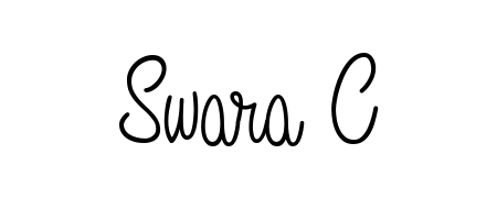 Achieve flawless digital penmanship with Swara C name in Angelique-Rose-font-FFP font. The perfect tool for creating online signatures. Swara C signature style 5 images and pictures png