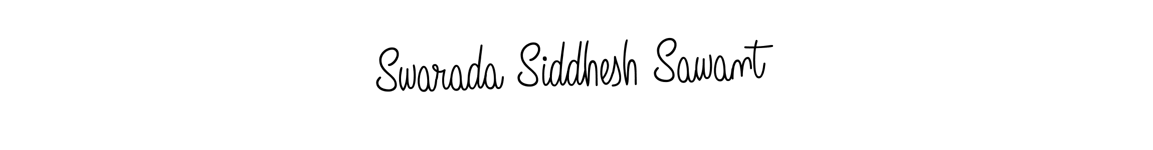 How to Draw Swarada Siddhesh Sawant signature style? Angelique-Rose-font-FFP is a latest design signature styles for name Swarada Siddhesh Sawant. Swarada Siddhesh Sawant signature style 5 images and pictures png