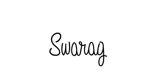 Once you've used our free online signature maker to create your best signature Angelique-Rose-font-FFP style, it's time to enjoy all of the benefits that Swarag name signing documents. Swarag signature style 5 images and pictures png