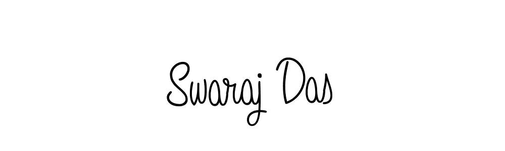 The best way (Angelique-Rose-font-FFP) to make a short signature is to pick only two or three words in your name. The name Swaraj Das include a total of six letters. For converting this name. Swaraj Das signature style 5 images and pictures png