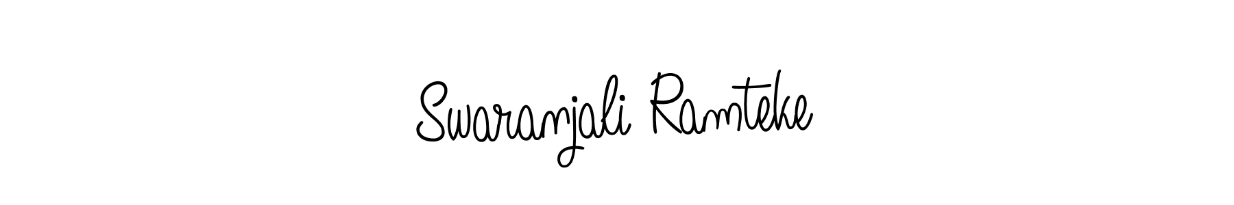 if you are searching for the best signature style for your name Swaranjali Ramteke. so please give up your signature search. here we have designed multiple signature styles  using Angelique-Rose-font-FFP. Swaranjali Ramteke signature style 5 images and pictures png