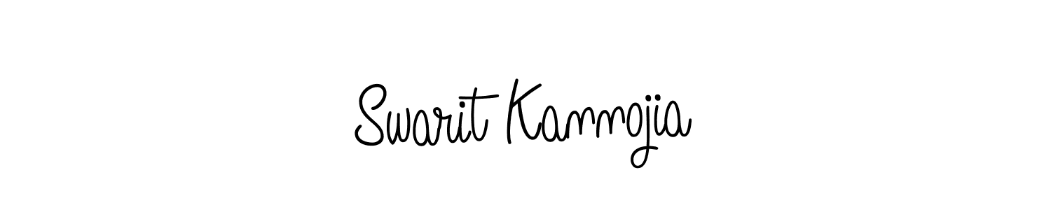 How to Draw Swarit Kannojia signature style? Angelique-Rose-font-FFP is a latest design signature styles for name Swarit Kannojia. Swarit Kannojia signature style 5 images and pictures png