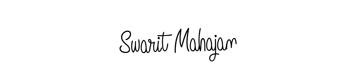 Similarly Angelique-Rose-font-FFP is the best handwritten signature design. Signature creator online .You can use it as an online autograph creator for name Swarit Mahajan. Swarit Mahajan signature style 5 images and pictures png