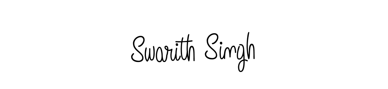 How to Draw Swarith Singh signature style? Angelique-Rose-font-FFP is a latest design signature styles for name Swarith Singh. Swarith Singh signature style 5 images and pictures png