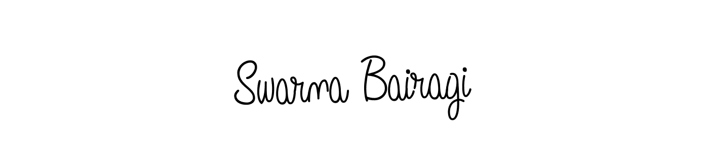 Check out images of Autograph of Swarna Bairagi name. Actor Swarna Bairagi Signature Style. Angelique-Rose-font-FFP is a professional sign style online. Swarna Bairagi signature style 5 images and pictures png