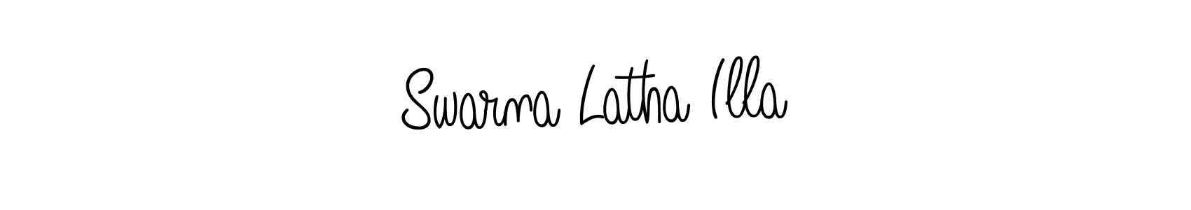You can use this online signature creator to create a handwritten signature for the name Swarna Latha Illa. This is the best online autograph maker. Swarna Latha Illa signature style 5 images and pictures png
