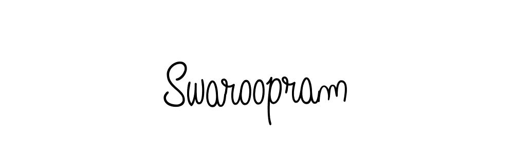 How to Draw Swaroopram signature style? Angelique-Rose-font-FFP is a latest design signature styles for name Swaroopram. Swaroopram signature style 5 images and pictures png