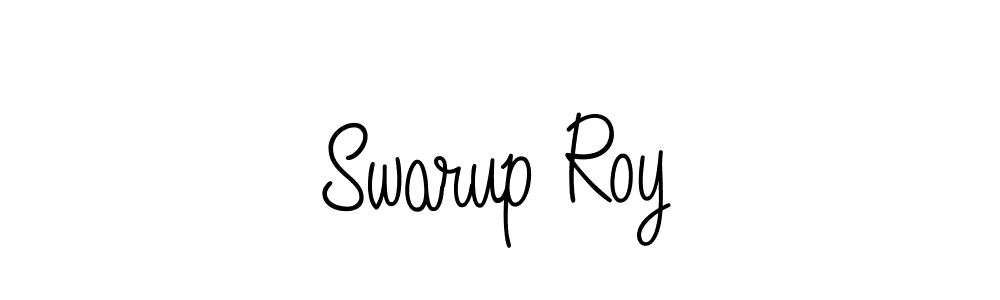 Swarup Roy stylish signature style. Best Handwritten Sign (Angelique-Rose-font-FFP) for my name. Handwritten Signature Collection Ideas for my name Swarup Roy. Swarup Roy signature style 5 images and pictures png