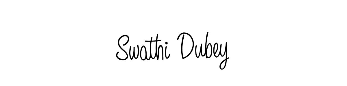 How to Draw Swathi Dubey signature style? Angelique-Rose-font-FFP is a latest design signature styles for name Swathi Dubey. Swathi Dubey signature style 5 images and pictures png