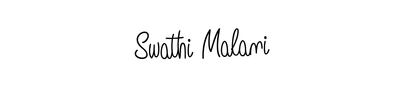 Check out images of Autograph of Swathi Malani name. Actor Swathi Malani Signature Style. Angelique-Rose-font-FFP is a professional sign style online. Swathi Malani signature style 5 images and pictures png