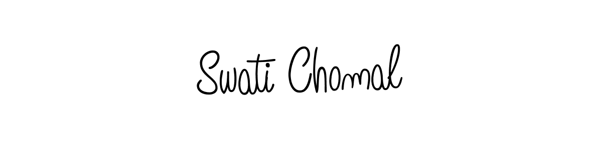 Also You can easily find your signature by using the search form. We will create Swati Chomal name handwritten signature images for you free of cost using Angelique-Rose-font-FFP sign style. Swati Chomal signature style 5 images and pictures png