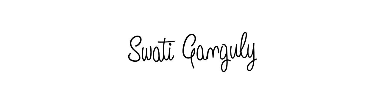 Make a beautiful signature design for name Swati Ganguly. Use this online signature maker to create a handwritten signature for free. Swati Ganguly signature style 5 images and pictures png