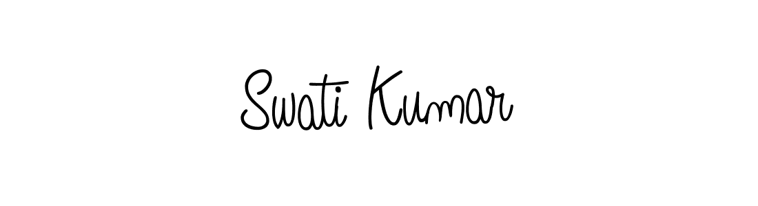 How to make Swati Kumar signature? Angelique-Rose-font-FFP is a professional autograph style. Create handwritten signature for Swati Kumar name. Swati Kumar signature style 5 images and pictures png