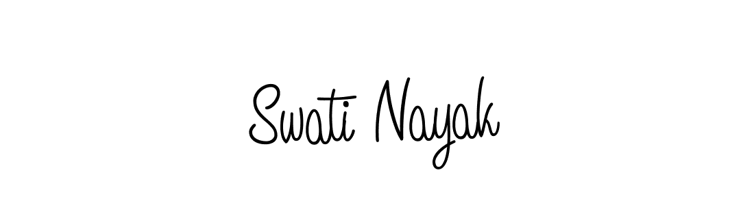 Make a beautiful signature design for name Swati Nayak. Use this online signature maker to create a handwritten signature for free. Swati Nayak signature style 5 images and pictures png