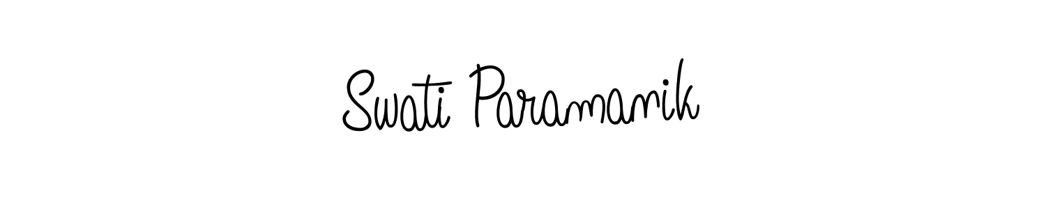 Make a beautiful signature design for name Swati Paramanik. Use this online signature maker to create a handwritten signature for free. Swati Paramanik signature style 5 images and pictures png