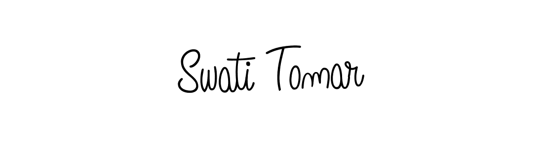 Once you've used our free online signature maker to create your best signature Angelique-Rose-font-FFP style, it's time to enjoy all of the benefits that Swati Tomar name signing documents. Swati Tomar signature style 5 images and pictures png