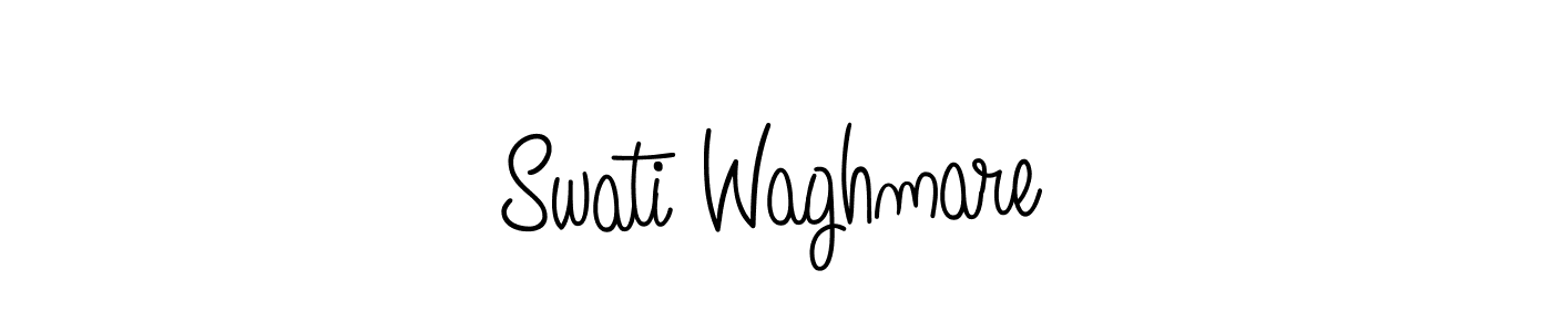 Angelique-Rose-font-FFP is a professional signature style that is perfect for those who want to add a touch of class to their signature. It is also a great choice for those who want to make their signature more unique. Get Swati Waghmare name to fancy signature for free. Swati Waghmare signature style 5 images and pictures png