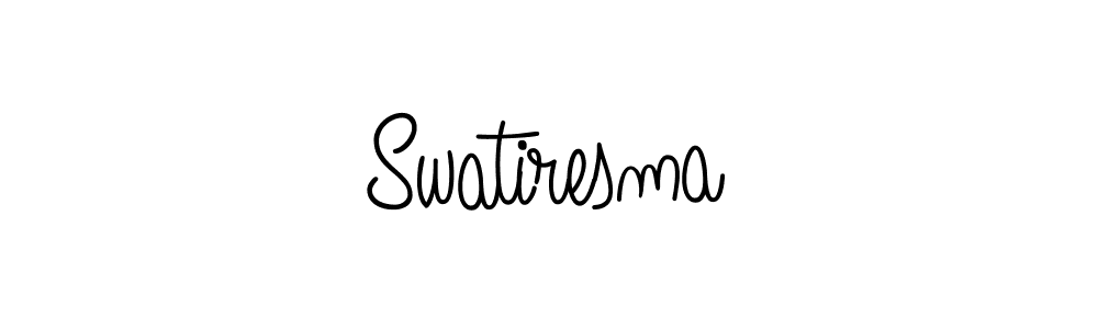 Make a beautiful signature design for name Swatiresma. Use this online signature maker to create a handwritten signature for free. Swatiresma signature style 5 images and pictures png