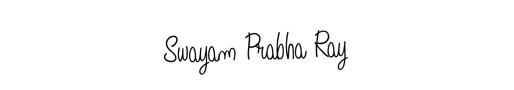 Also You can easily find your signature by using the search form. We will create Swayam Prabha Ray name handwritten signature images for you free of cost using Angelique-Rose-font-FFP sign style. Swayam Prabha Ray signature style 5 images and pictures png