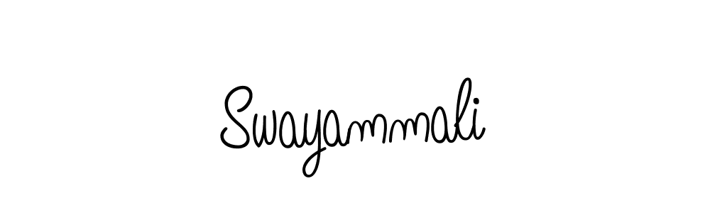 Best and Professional Signature Style for Swayammali. Angelique-Rose-font-FFP Best Signature Style Collection. Swayammali signature style 5 images and pictures png